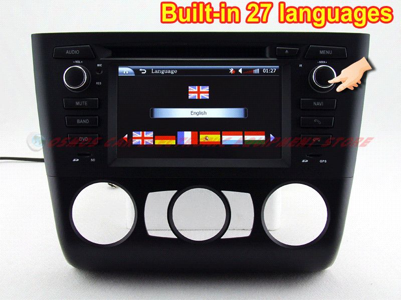 BMW 1 Series E81/E82 Car DVD Player GPS Navigation In dash Stereo 