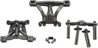 Traxxas Body Mounts Revo/Slayer F/R w/Posts Pins 5314  