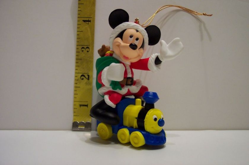 DISNEY CHRISTMAS MAGIC ORNAMENT GROLIER Mickey Mouse  