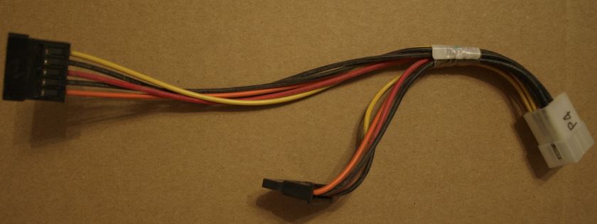 DELL P4 POWER SATA SERIAL ATA Y SPLITTER CABLE  