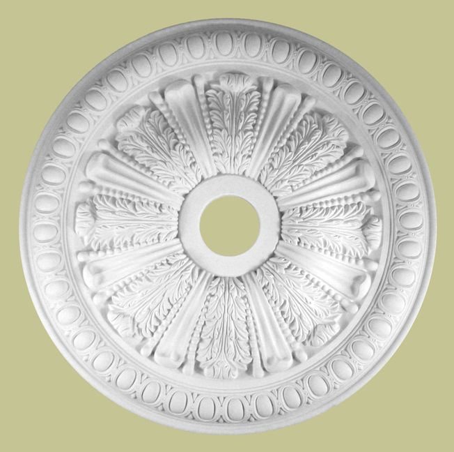 29 Ceiling Medallion   Stunning Leaf Style  