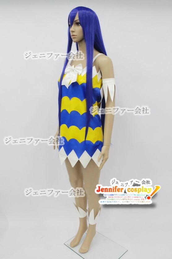 Fairy Tail Wendy Marvell Cosplay Costume M Size  