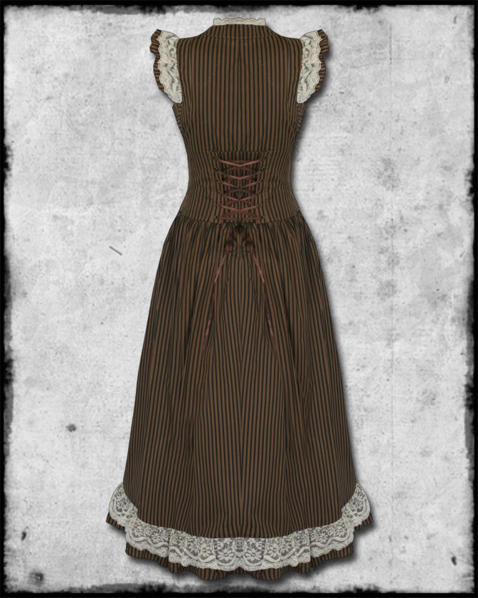 BANNED INTREPID LONG STEAMPUNK DRESS