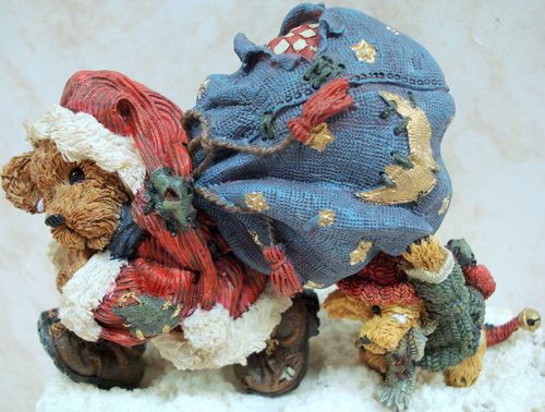 BOYDS BEARS Santa Jingle Jangle Joe CHRISTMAS 1E 228439  