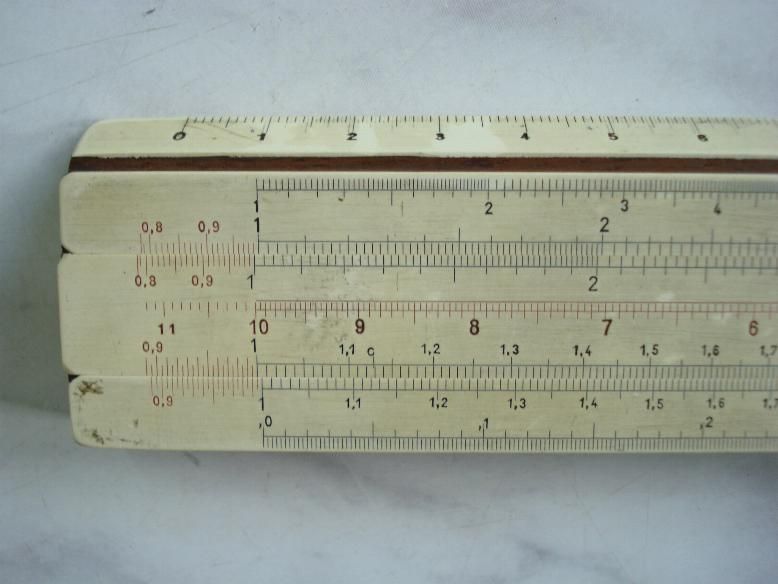 WWII GERMAN LOGARITHMIC SLIDE RULE DRP – NESTLER #23 RARE  