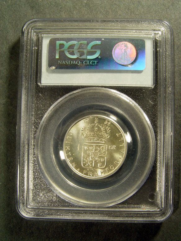 1952 TS SWEDEN KRONA PCGS MS65  