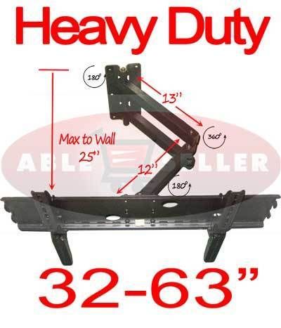 NEW ARTICULATING TILT LED LCD TV WALL MOUNT 32   63  