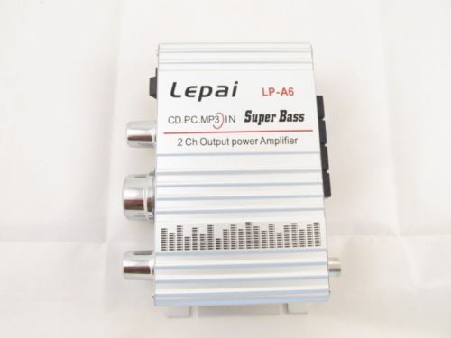 Lepai LP A6 Hi Fi Stereo Amplifier 20 Watt RMS with Sanyo’s Chip 