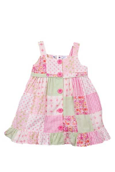 NWT BT Kids Newborn Girls 2 pc pink dress set  