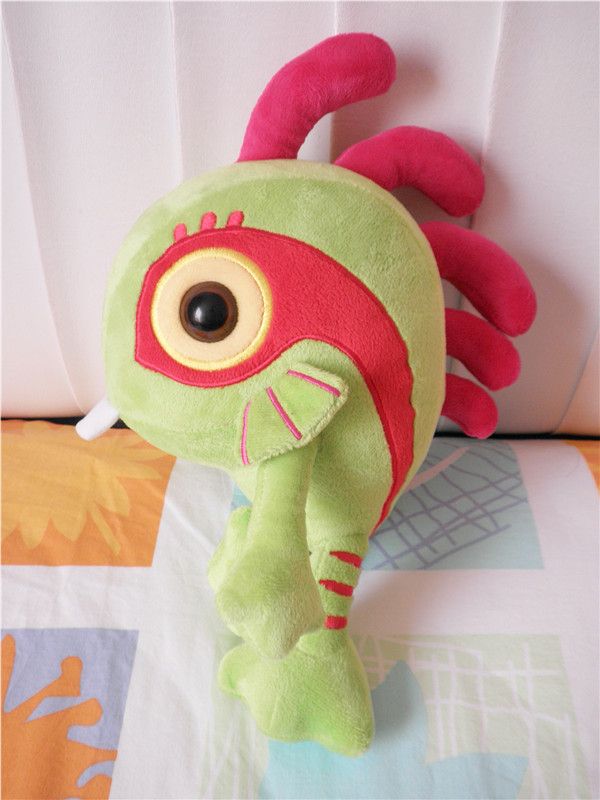 WOW WORLD OF WARCRAFT MURLOC Stuffed Plush TOYS GREEN  