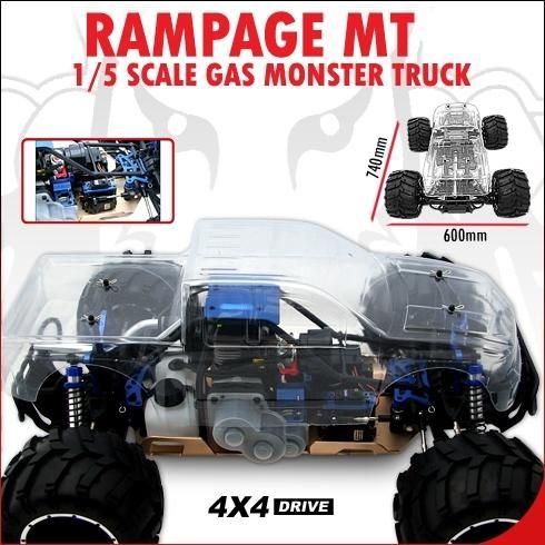 Redcat Racing RAMPAGE MT V3 2 STROKE  MAKE AN OFFER 