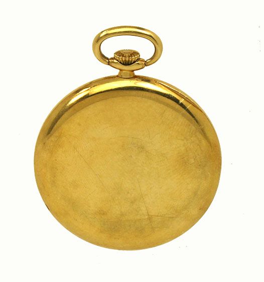 VINTAGE 18K GOLD INTERNATIONAL WATCH CO. POCKET WATCH  