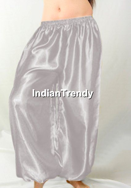 27Colr Satin Harem Yoga Pant Belly Dance Costume Tribal  