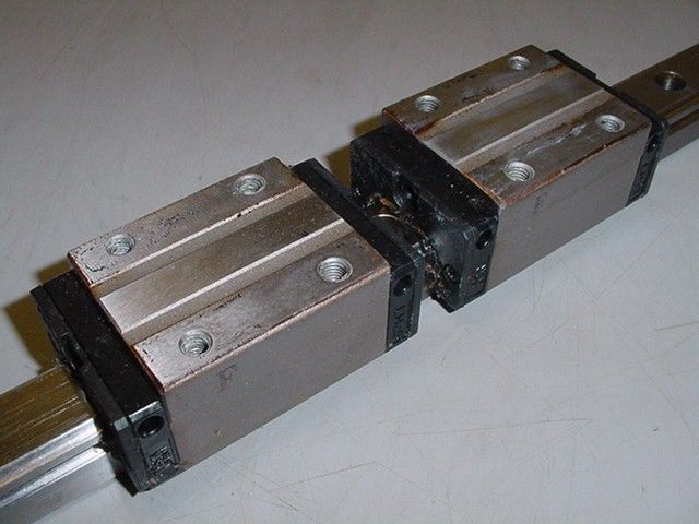 NSK LH25 CNC Linear Slide Rail & 2 Ball Bearings 610mm  