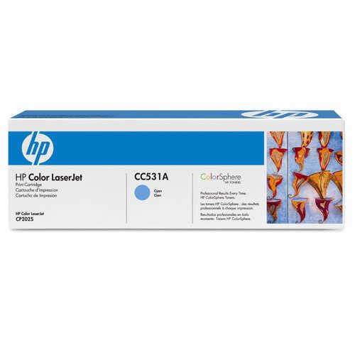 HP Genuine OEM CC531A CM2320 CP2025 Toner Cartridge  