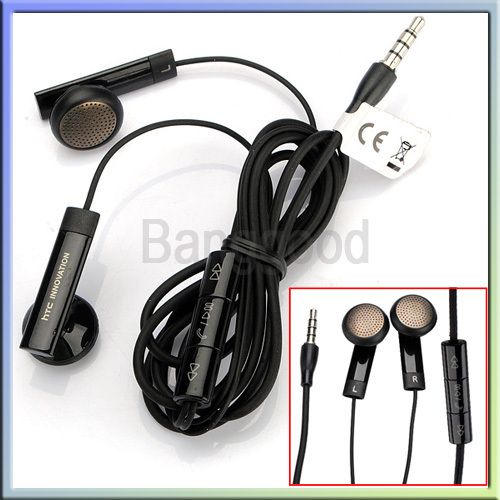   5mm Stereo Headset Headphone Earphone for HTC EVO 4G Droid HD DESIRE