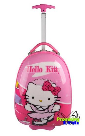 Hello Kitty Luggage Bag Trolley Baggage Roller 16 Gift  