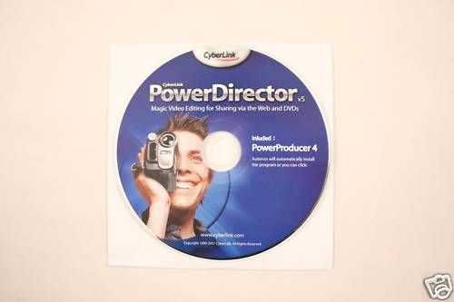 Cyberlink Power Director version 5  