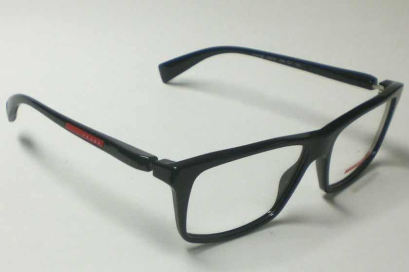 PRADA VPS 02B VPS02B 2B BLACK 1AB 1O1 EYEGLASSES 56  