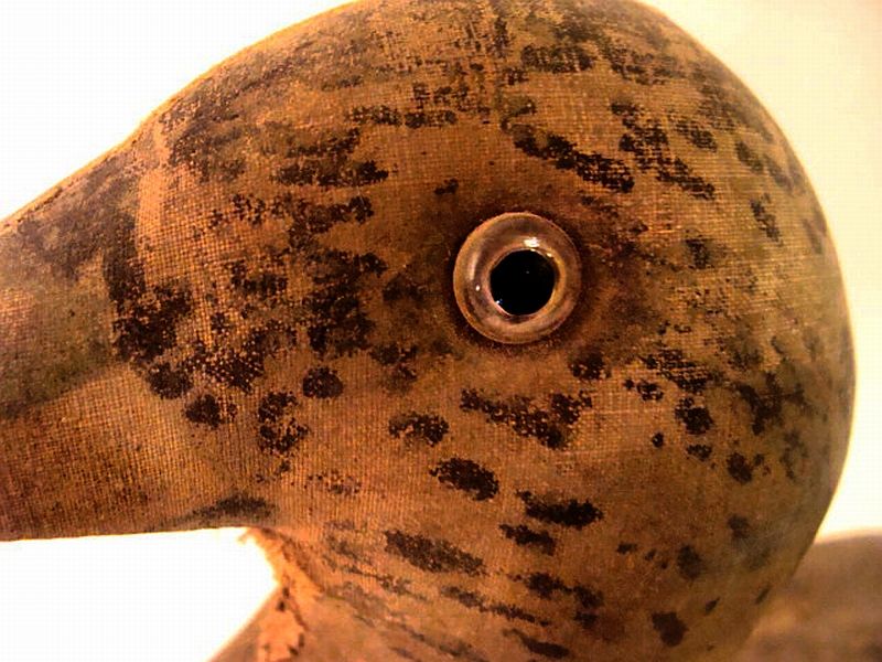 ANTIQUE DUCK DECOY VINTAGE PRIMITIVE HAND PAINTED EASTERN SHORE 