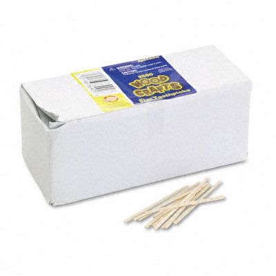 Chenille Kraft Flat Wood Toothpicks   CKC369001   6 Item Bundle  