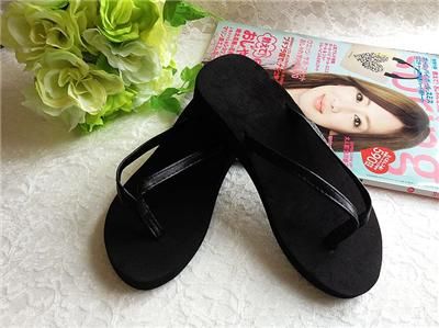 Summer Platform Wedge Flip Flop Sandle Slipper Outdoor Beach Comfort 