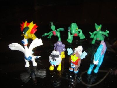   Pokemon Mini Figures Dialga Lugia Darkrai Raikou Entei Suicune Pikachu