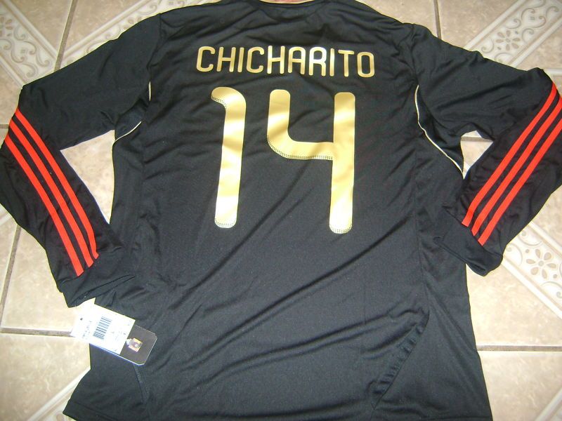 ADIDAS MEXICO CHICHARITO AWAY JERSEY L/S GOLD CUP SM.  