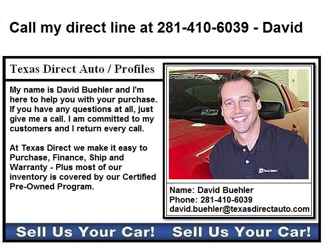 SO WHO IS TEXAS DIRECT AUTO? Take a moment and see for yourself