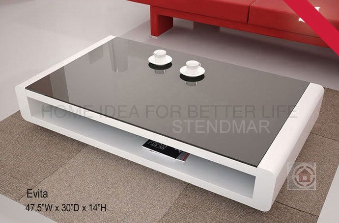 47.5 x 30 NEW MODERN DSIGN COFFEE TABLE Evita  