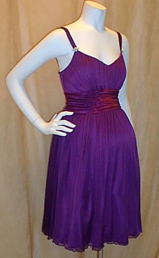 NEW Purple Cocktail Maternity Wedding Dress XXL Formal Party Special 