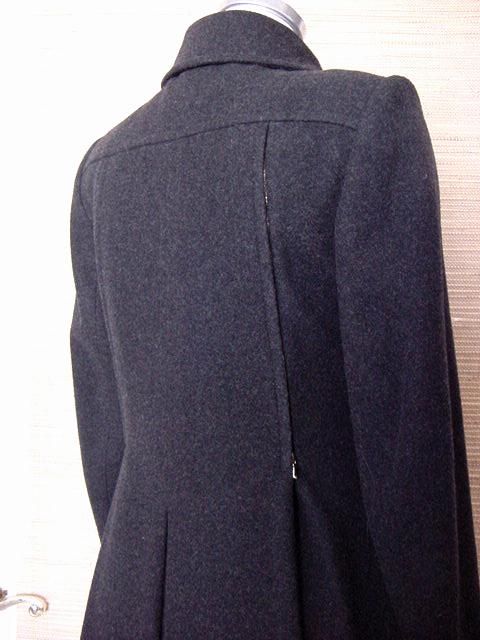 HERMES Coat ZIPPER details 2DIE4 UNIQUE + EXQUISITE Vintage 36 MINT 