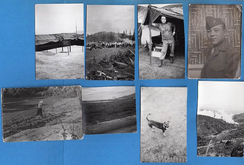 1969 Vietnam Marine USMC Base and Countryside Scenes Original Lot of 8 