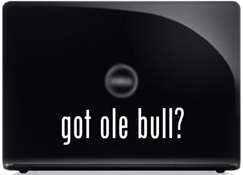 got ole bull? Vinyl Decal Car Violin Sticker PARODY  