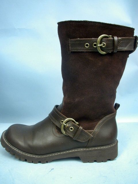 Mid Calf Boot W/Oiled Suede Upper by Rocket Dog Girls Sz 6 1/2  