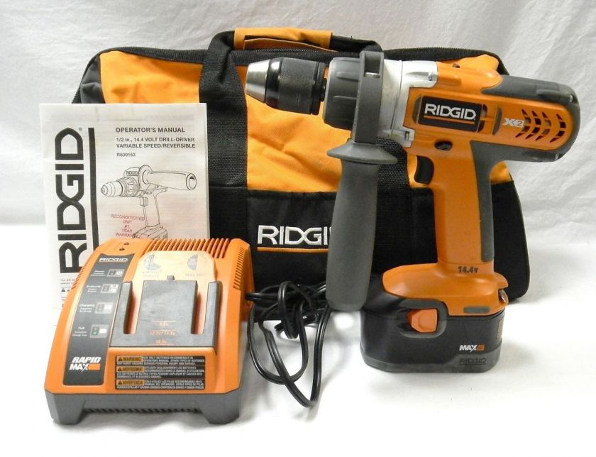 RIDGID R830153   X2 14.4 Volt 1/2 in Drill Driver  