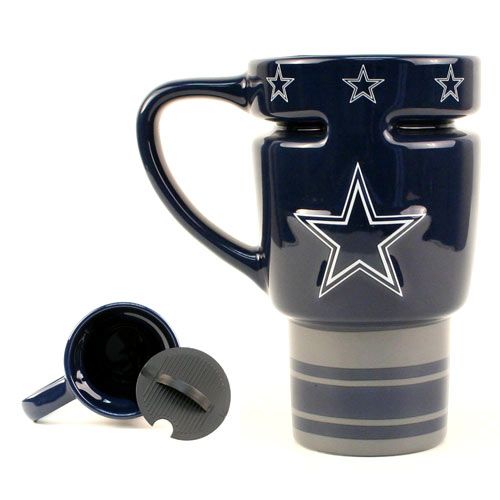 NFL TRAVEL MUGS    15oz Sculpted Ceramic Coffee Mugs    Choose your 