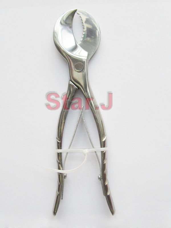 Dental Lab Plaster Shears Scissors Large Steel 20cm  