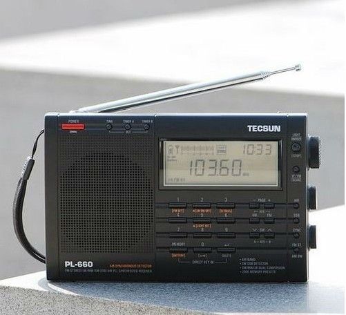 TECSUN PL 660 PLL AIR/FM/MW/LW/SW SSB SYNC PL660 RADIO  