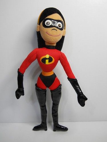 Disney The Incredibles Violet plush doll 9 1/2 H  