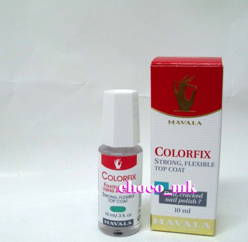 Mavala Colorfix strong flexible top coat nail 10ml  