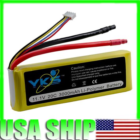 3000mah 3S 11.1v 20c RC Lipo Battery Airplane AKKU 11.1  