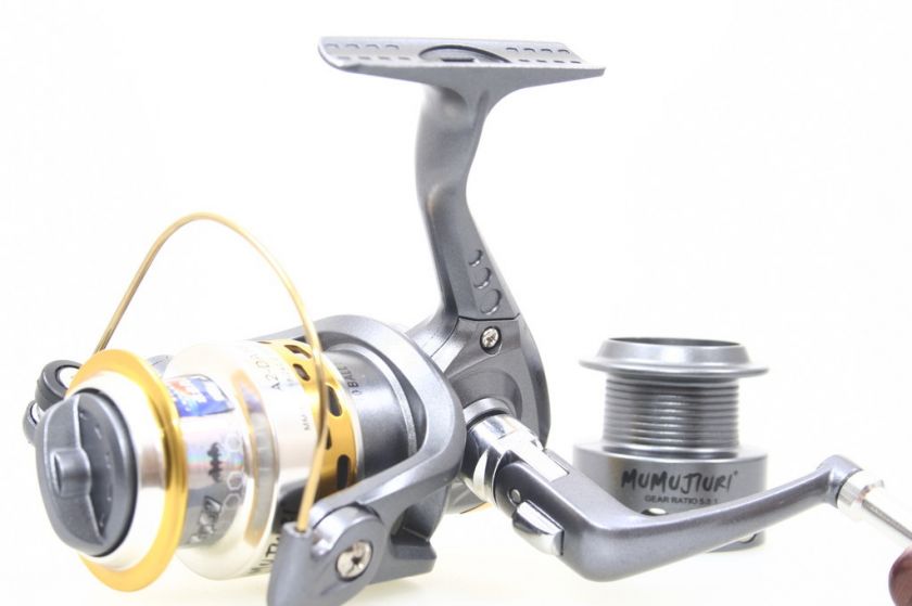 A2DA10 10BB Sea Spinning Fishing Reel w Spare Spool  