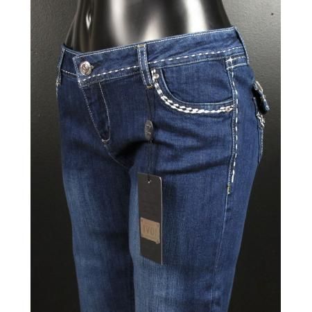 NWT Womens VIRGIN ONLY VO Jeans CRYSTAL MAJESTIC 30506  