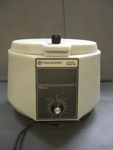 FISHER SCIENTIFIC CENTRIFIC MODEL 228 CENTRIFUGE  