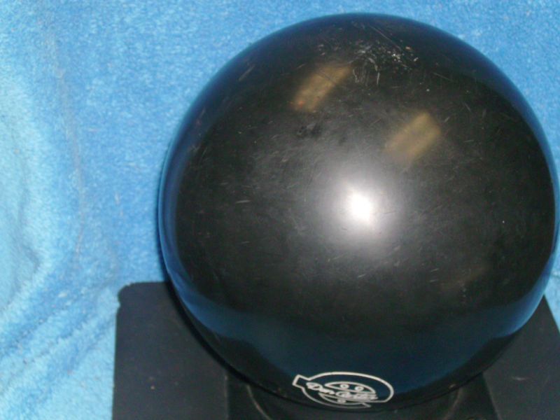 RETRO DON CARTER GYRO 16 LB JET BLACK BOWLING BALL  