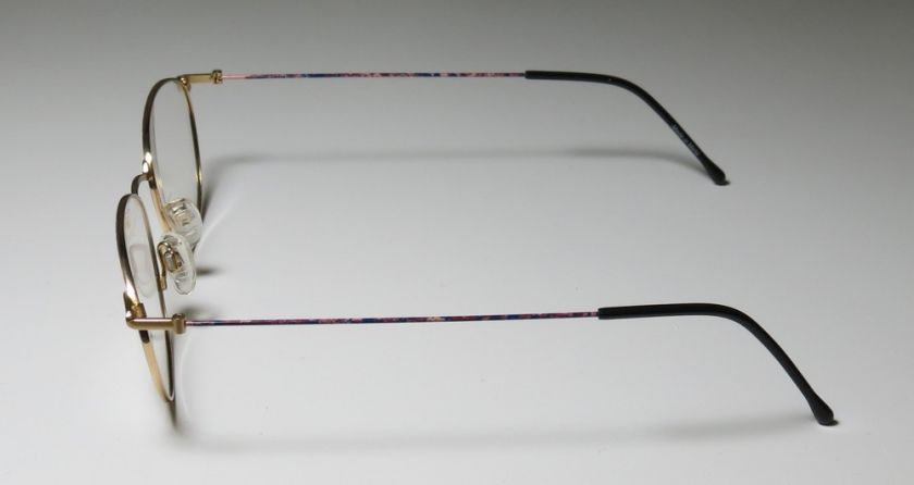   53 18 145 MULTICOLOR/GOLD THIN WIRE FRAMES/EYEGLASS/GLASSES  