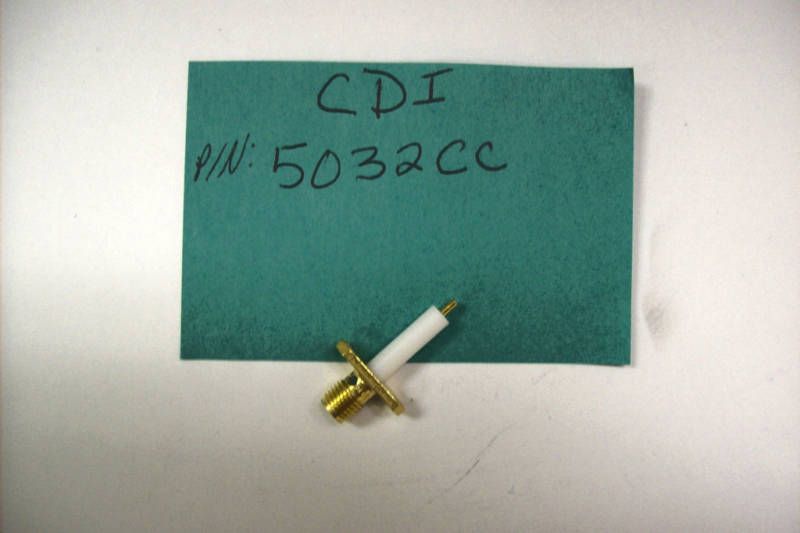 CDI 5032CC SMA F 2 HOLE FLANGE TO 50 MIL PIN  