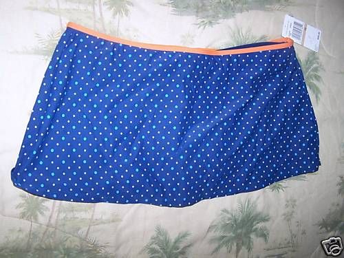 WOMANS   NAUTICA  SWIM SKIRT   NWT SIZE 12  