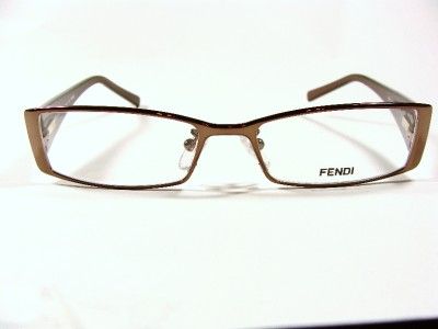 FENDI EYEGLASSES F 879 COPPER SNAKE 212 NEW AUTHENTIC  